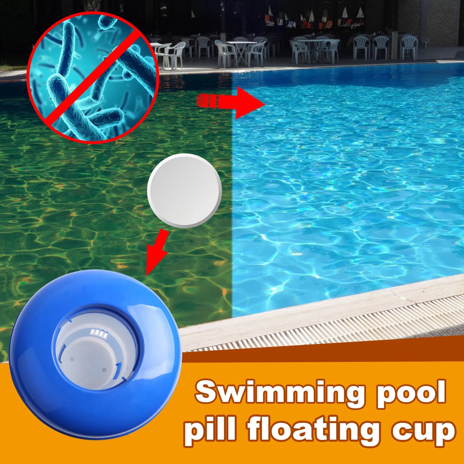 Dosatore Galleggiante di Cloro per Piscina