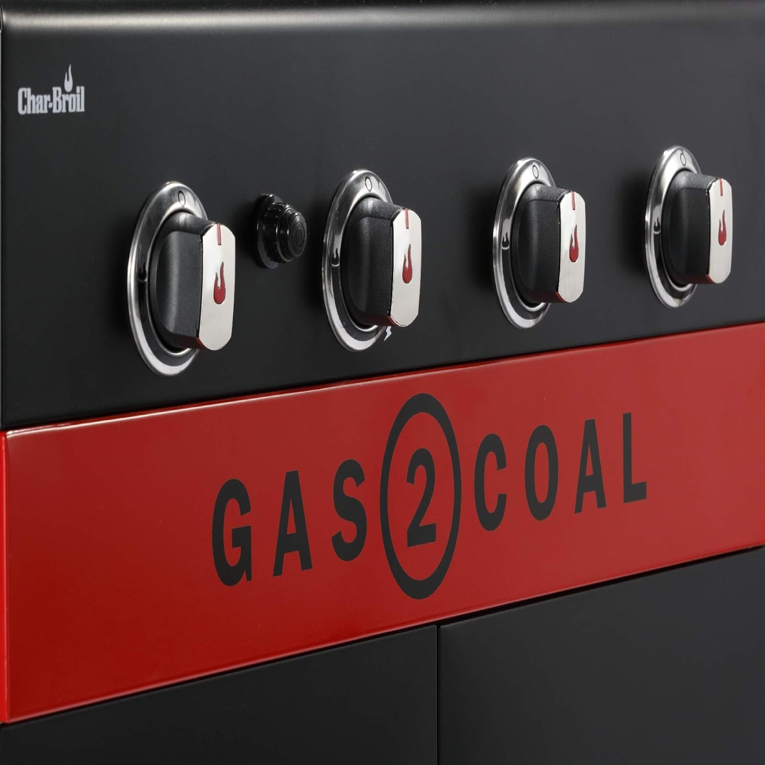 Char-Broil Gas2Coal 440 Gas Barbecue Black